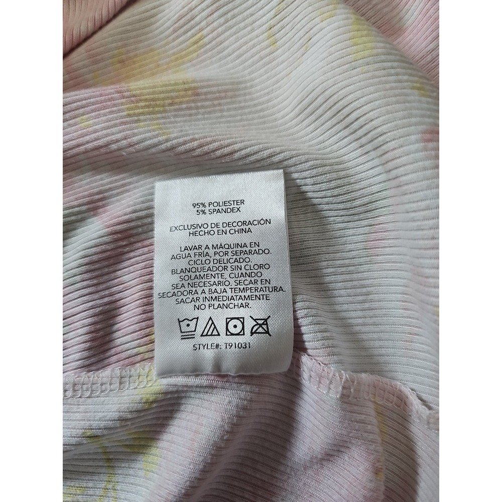 Flora‎ Nikrooz Women's Soft Stretch Short Sleeve Sleep Dress Pink Floral  Size L - Picture 8 of 12